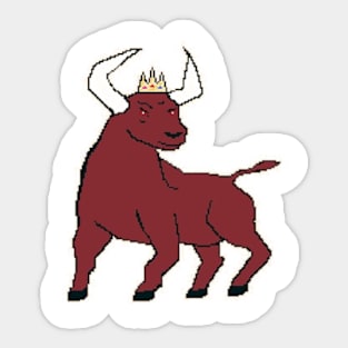 King Bull Sticker